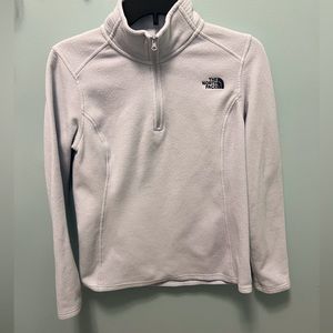 North Face fleece quarter zip